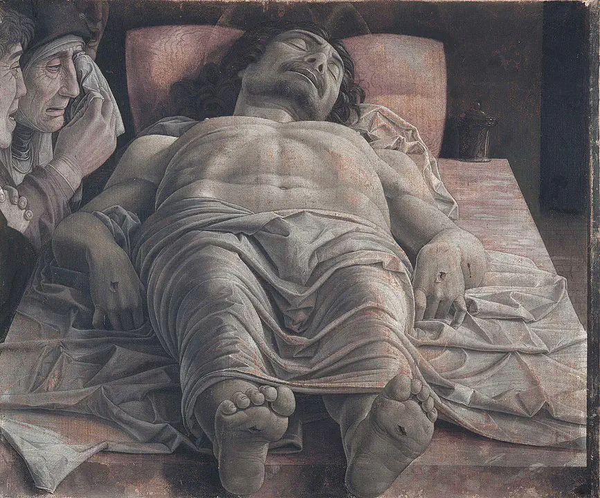 Mantegna, Beweinung Christi